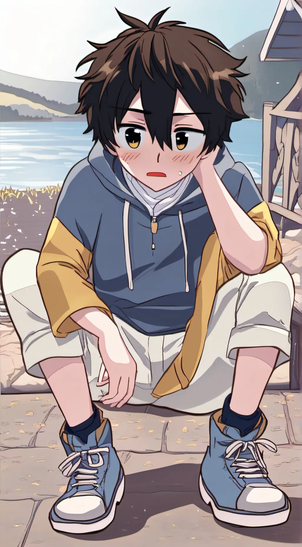 ai character: Hooni  background