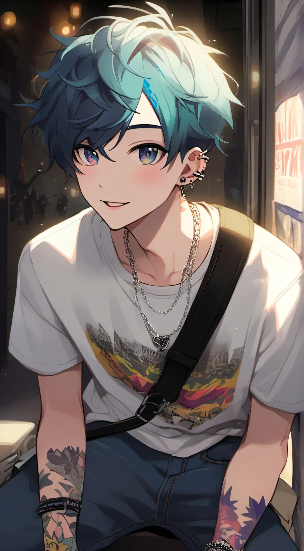 ai character: Alex background