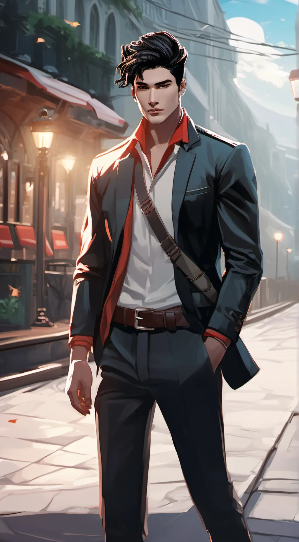 ai character: Alex background