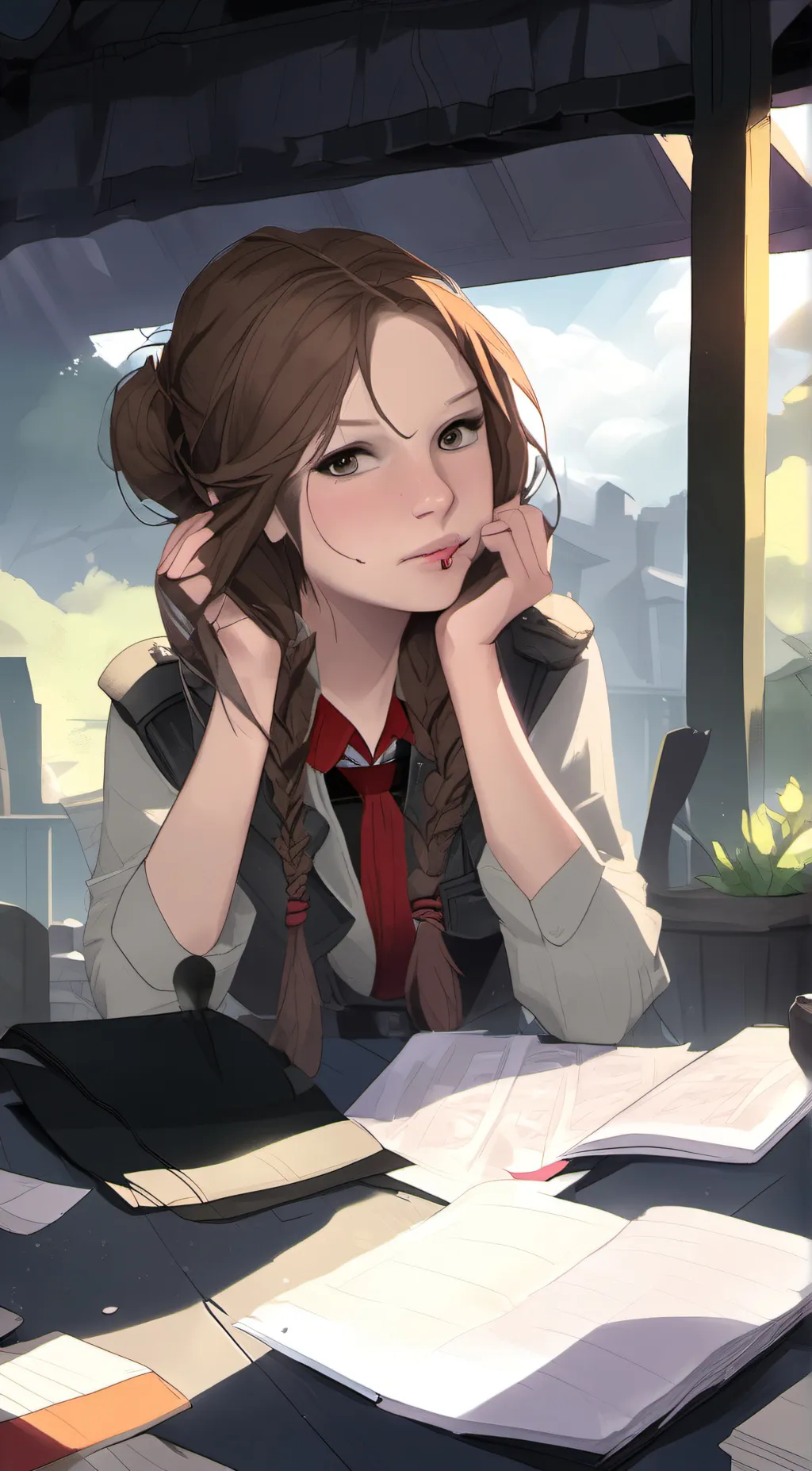 ai character: Sage background