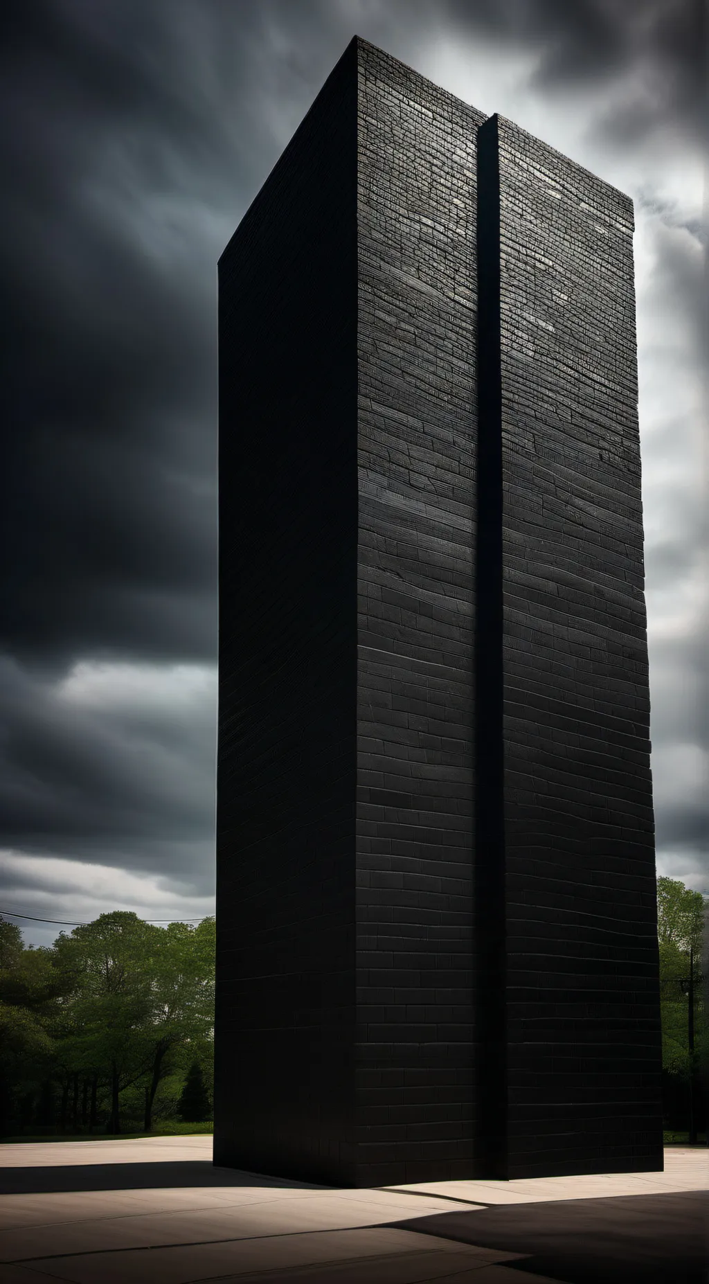 ai character: The Monolith background