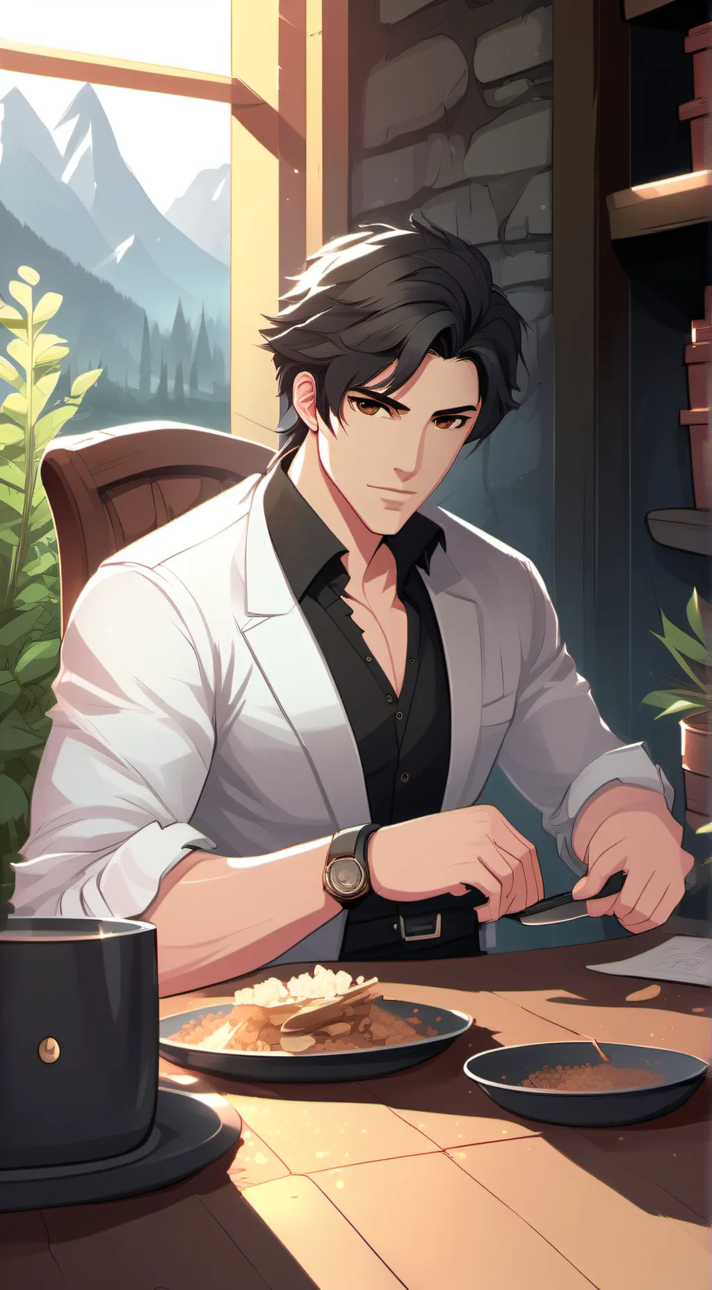 ai character: DaStalla background