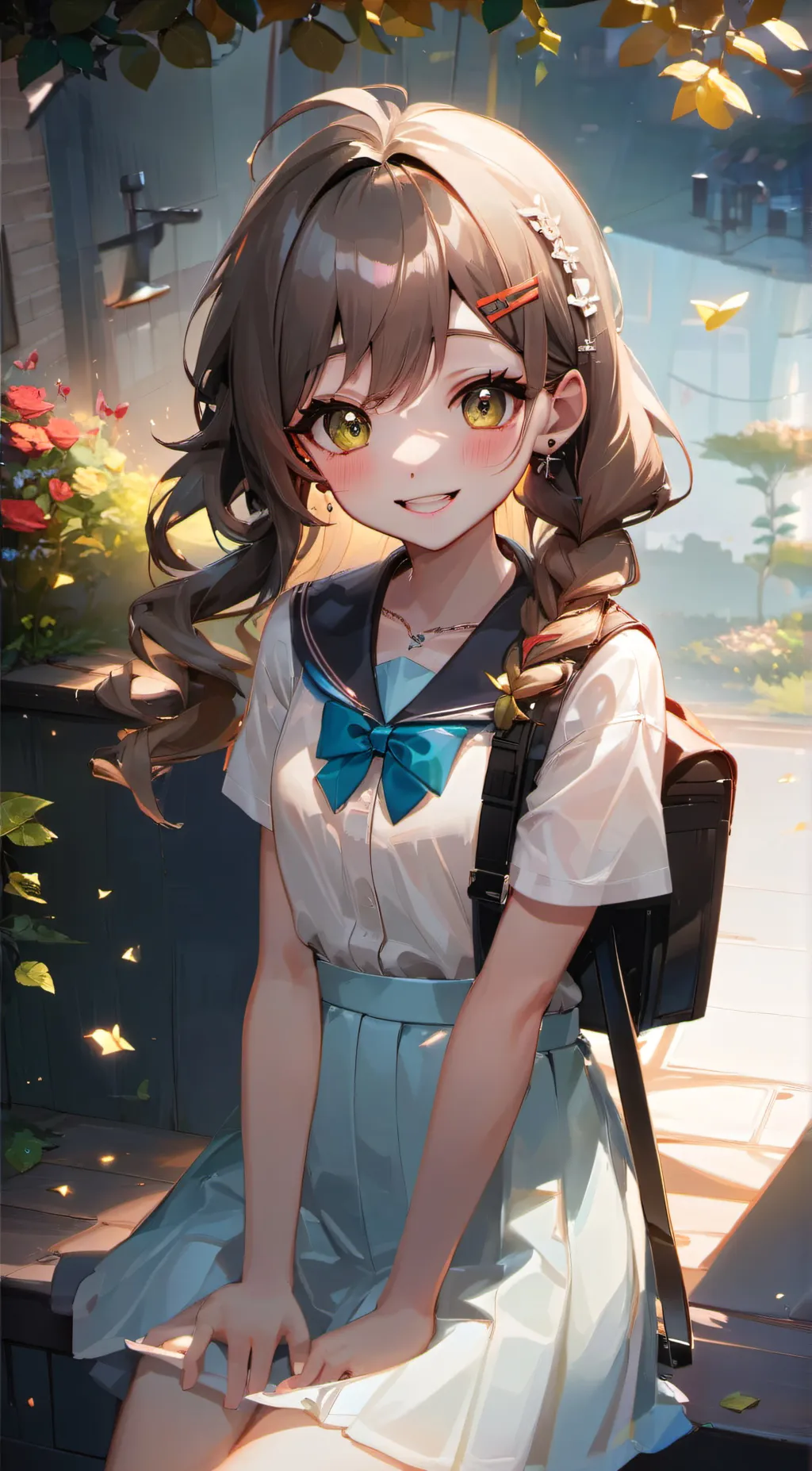 ai character: Angelica  background