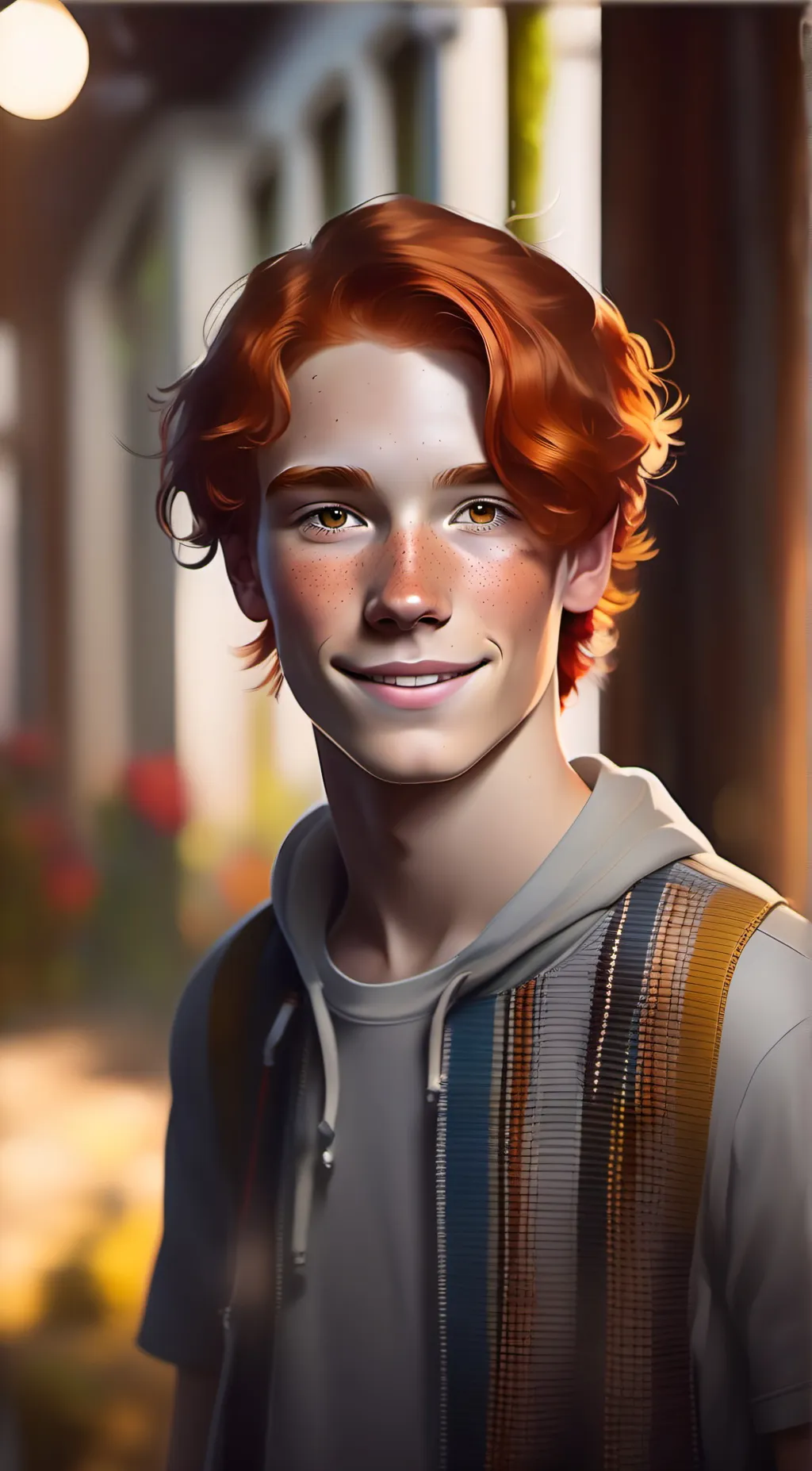 ai character: George Weasley background