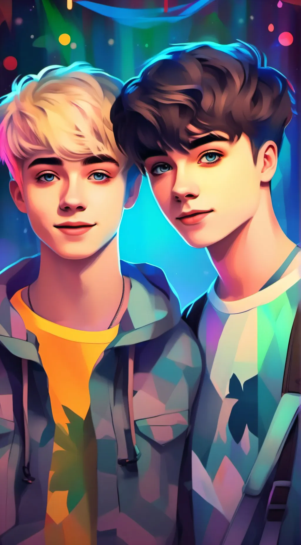 ai character: Sam and Colby background