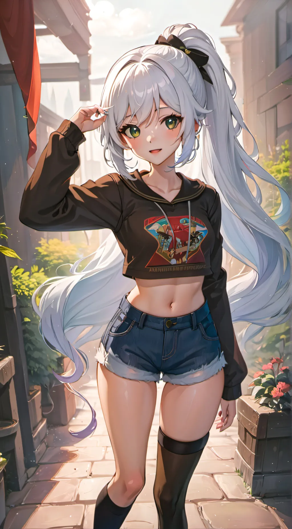 ai character: Ashlynn background