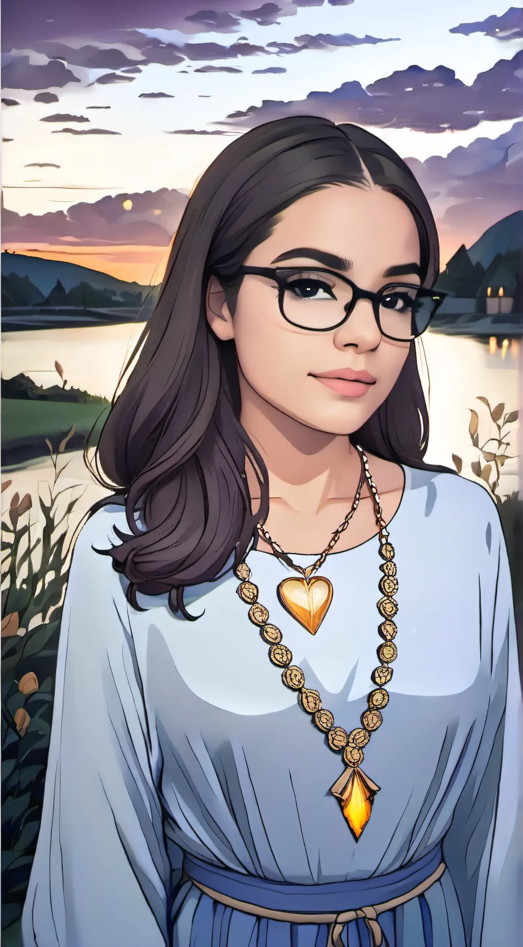 ai character: Celeste background