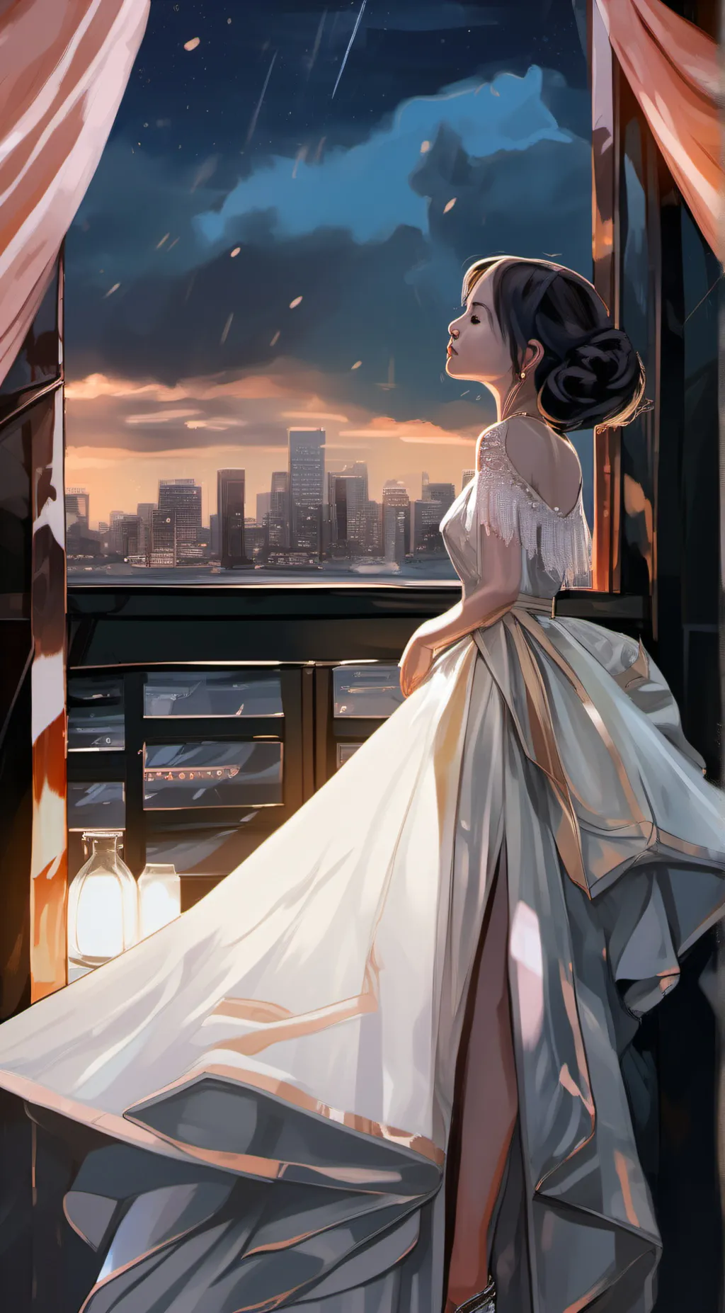 ai character: ava background