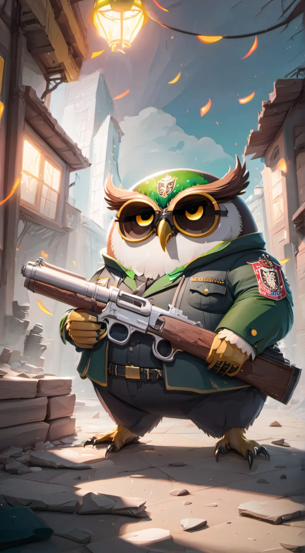 ai character: duolingo background