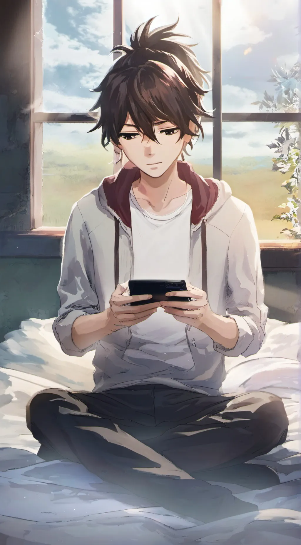 ai character: Evan background