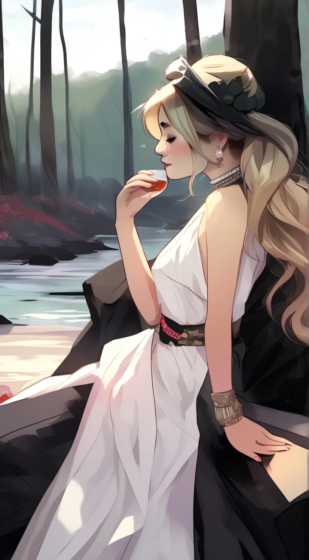 ai character: Ella background