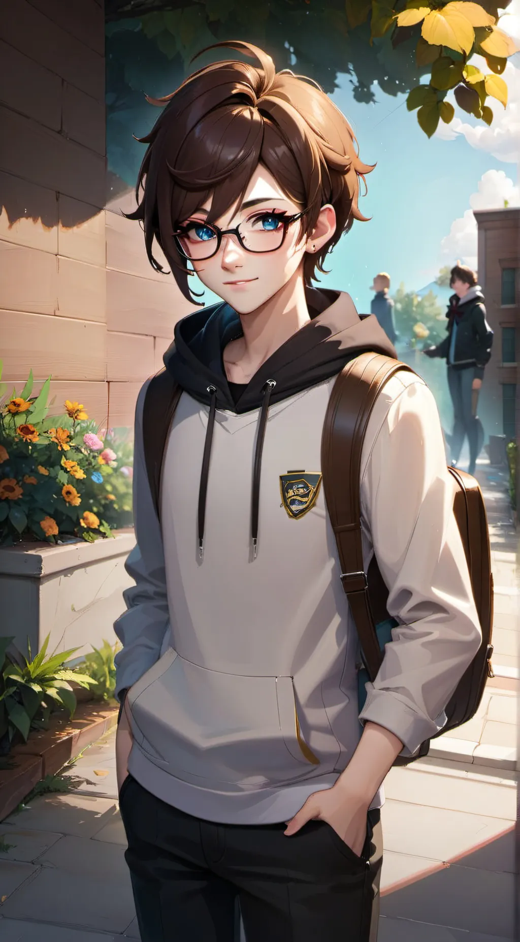 ai character: Zayna background