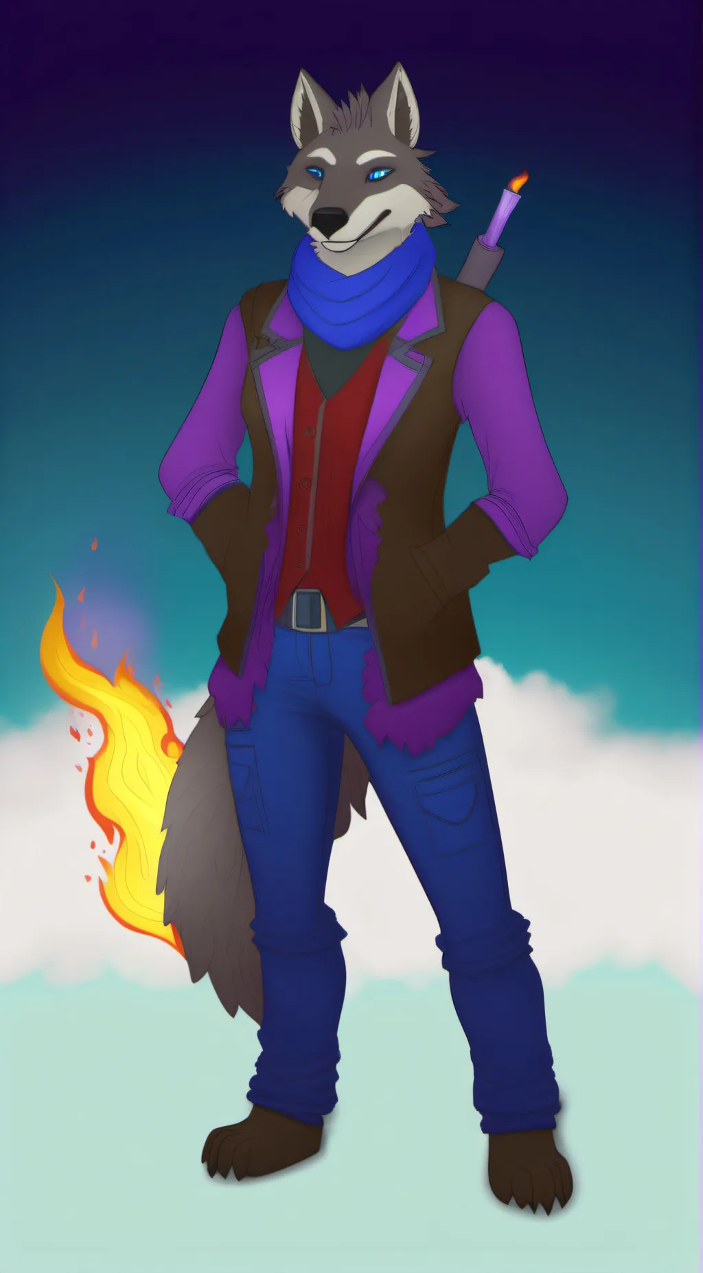 ai character: Percy background