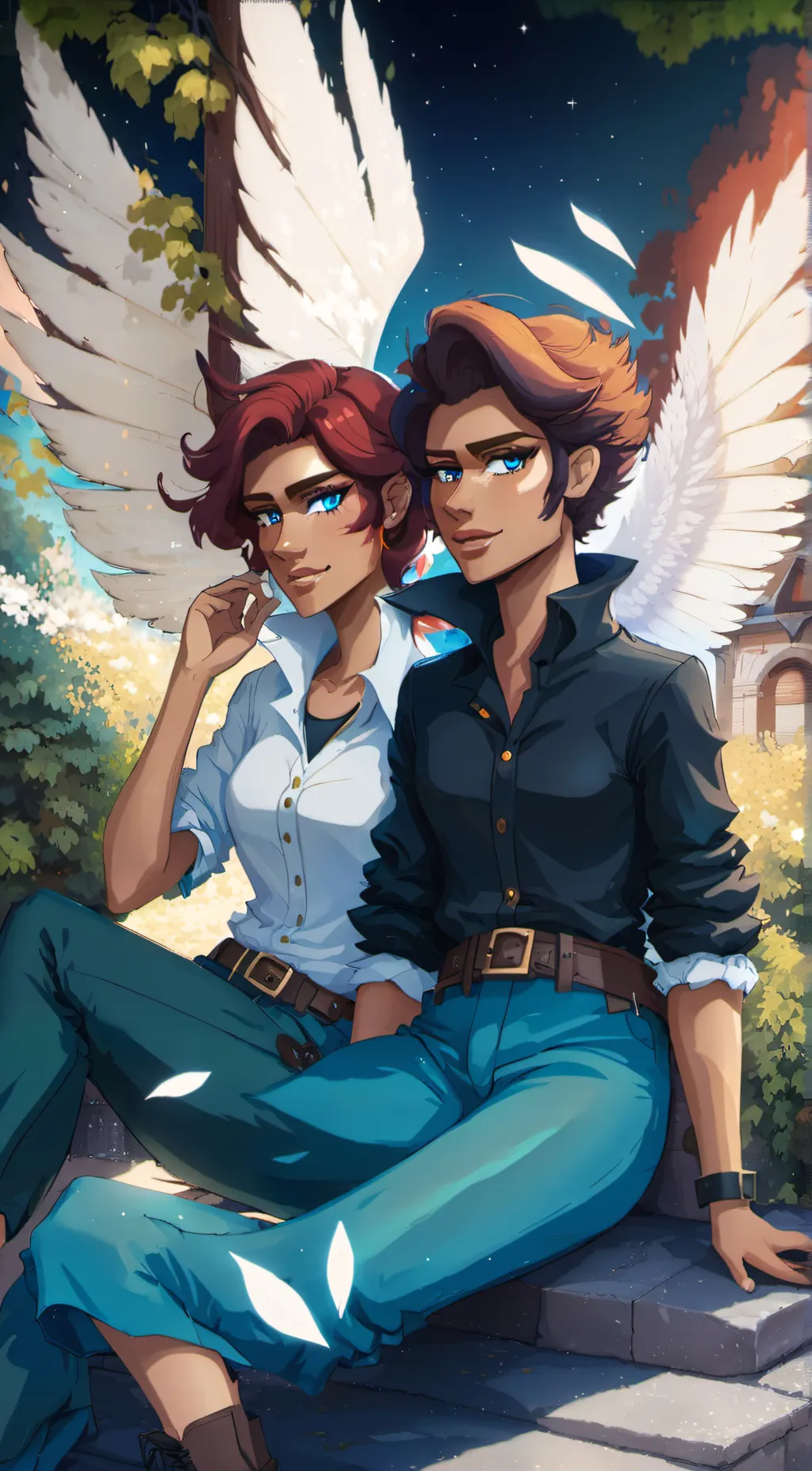 ai character: Heny background