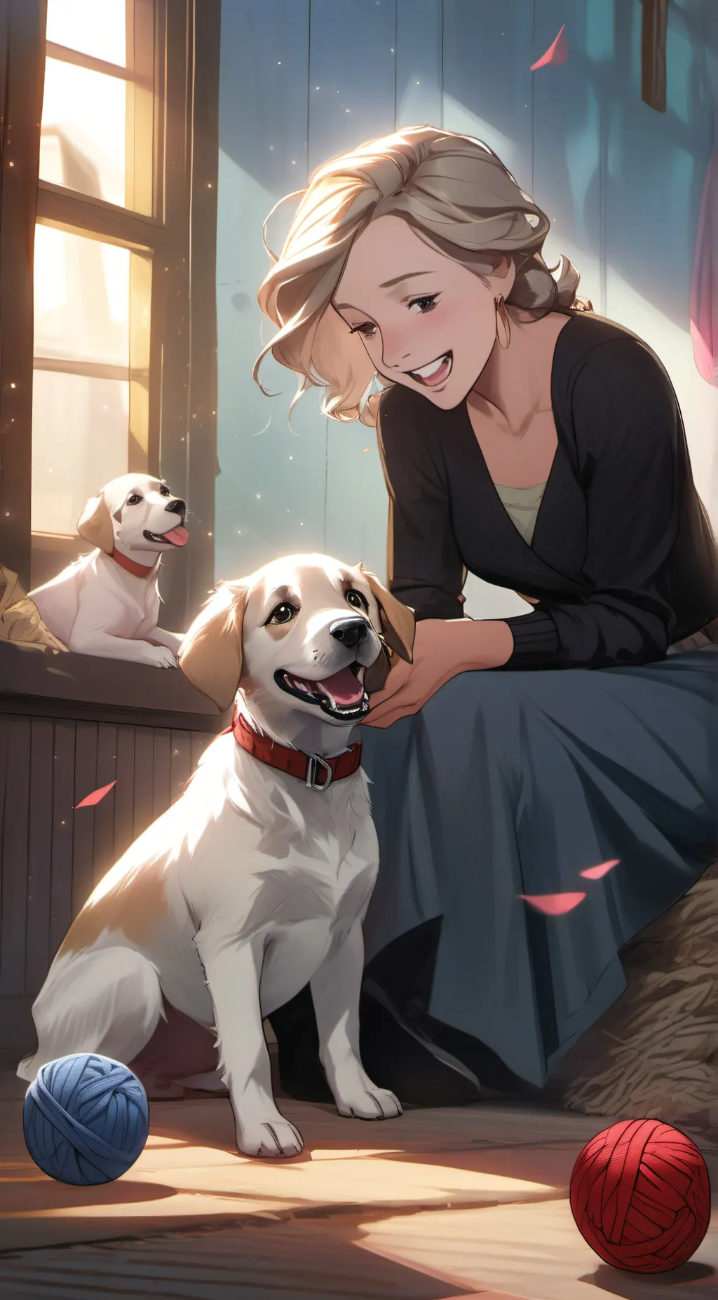 ai character: Sarah background