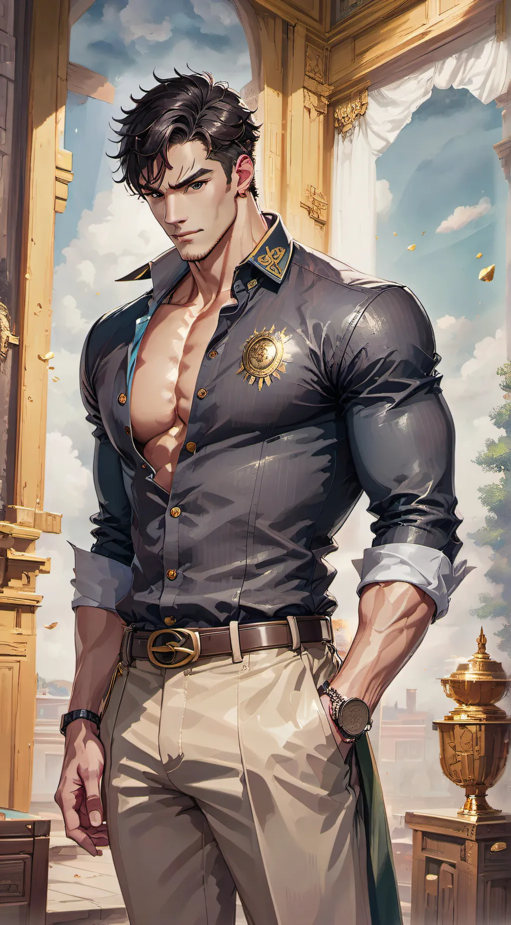 ai character: Carlos  background