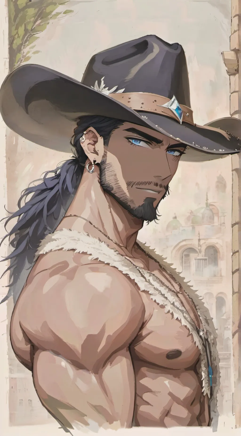 Talkie AI - Chat with Ryuo (Cowboy).