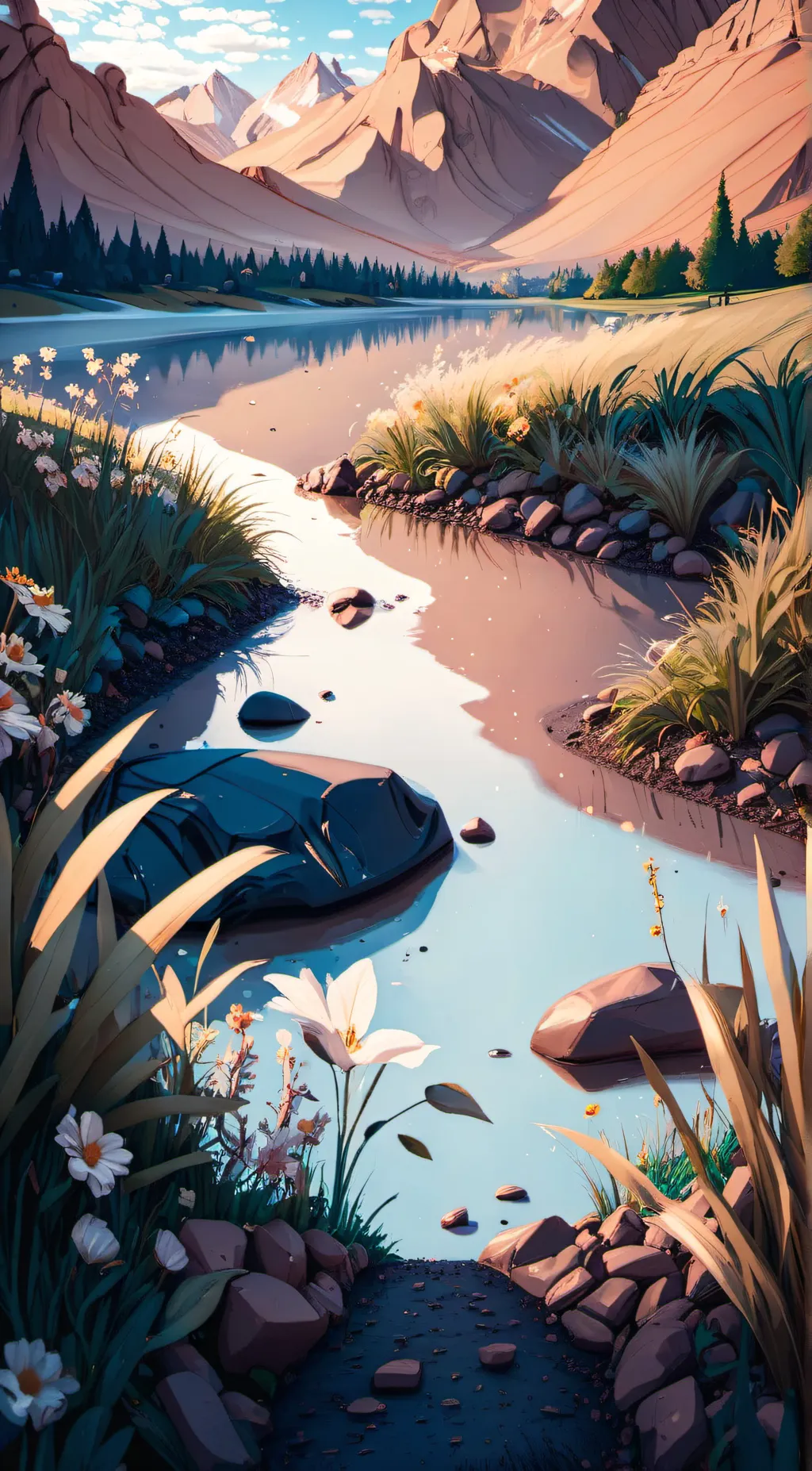 ai character: GRASS  2.0 background