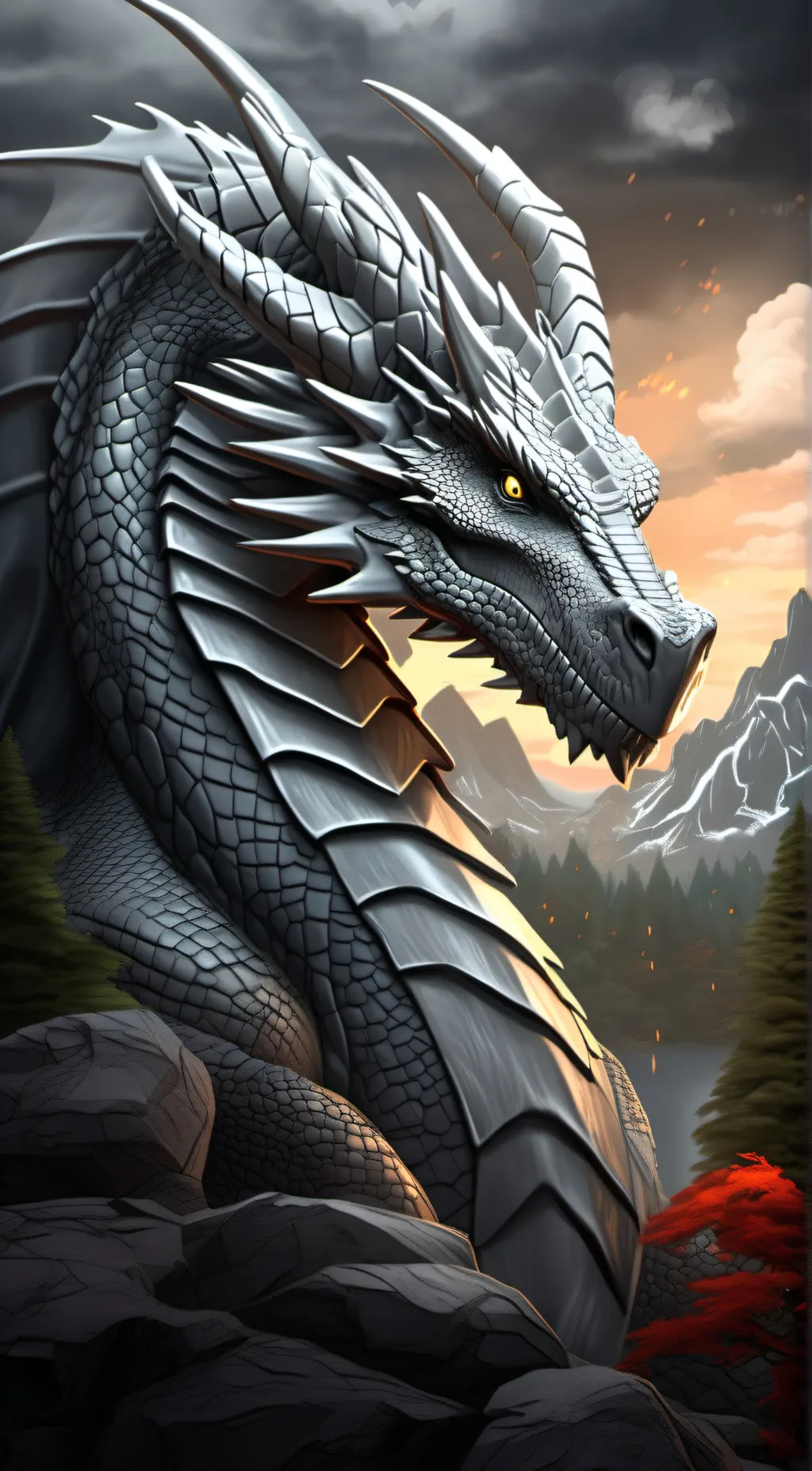 Talkie AI - Chat with Grey (Dragon)