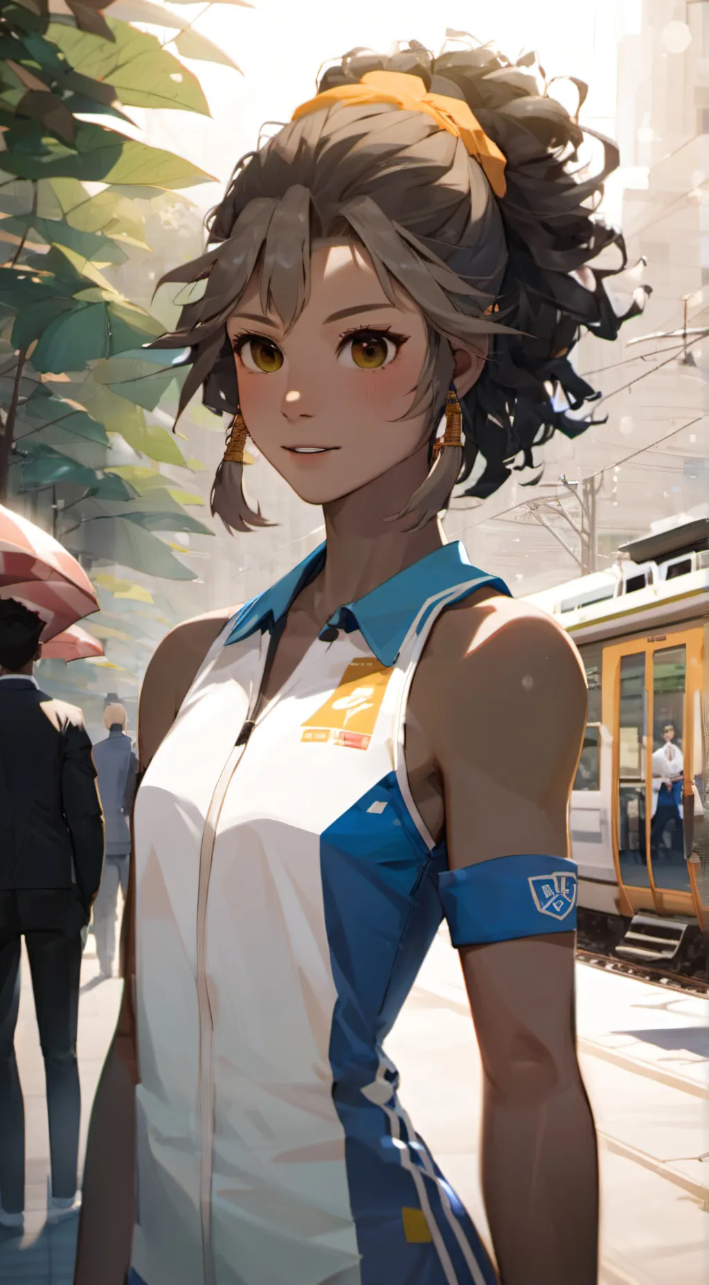 ai character: Nyla background