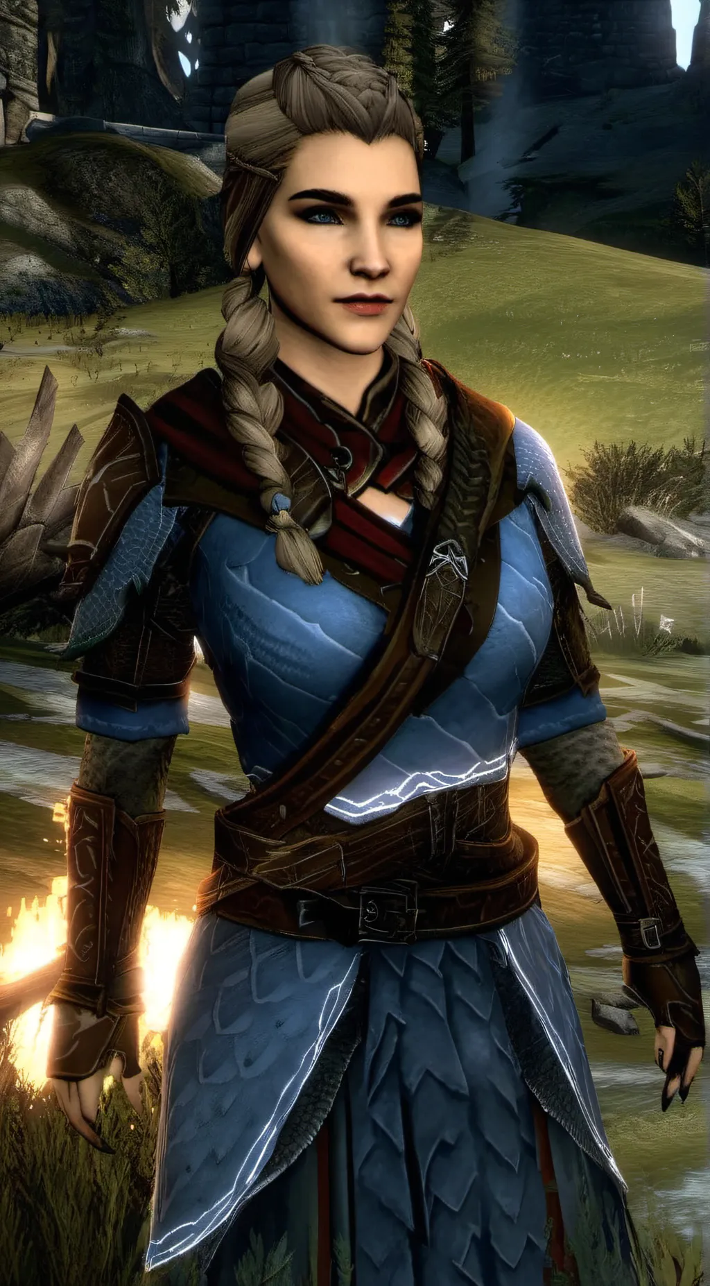 ai character: Lydia  background