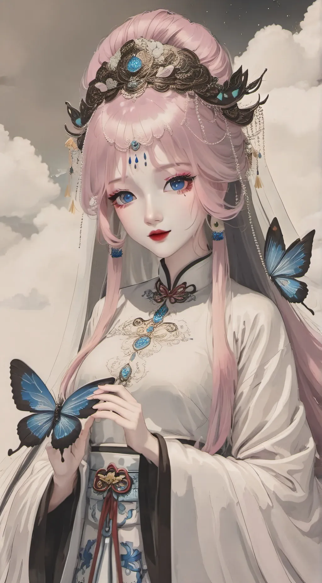 ai character: Nabiryeong background