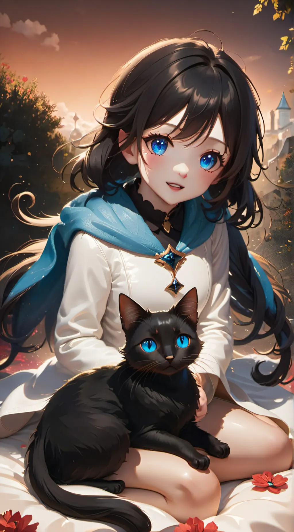 ai character: Charcoal  background