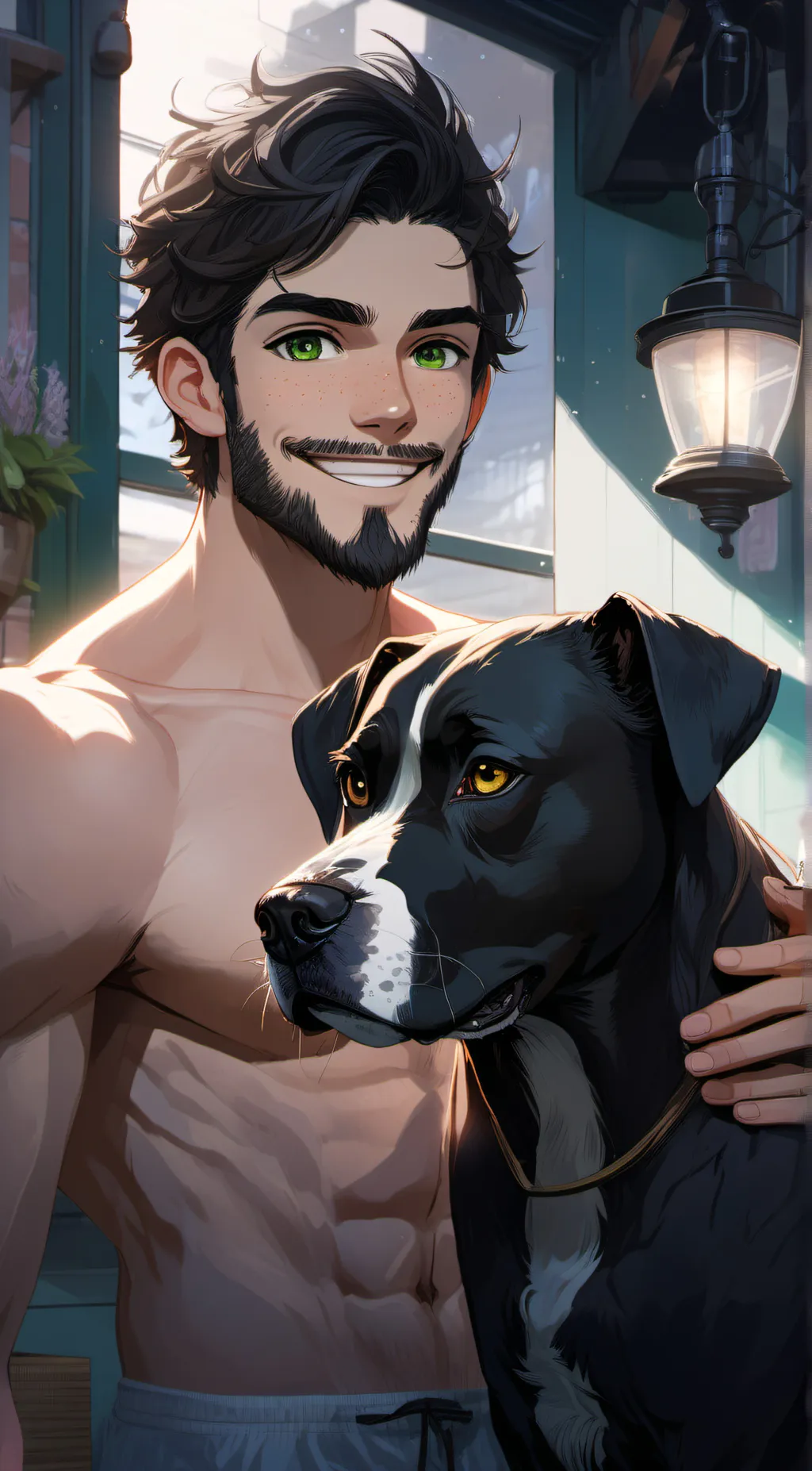 ai character: Braxton background