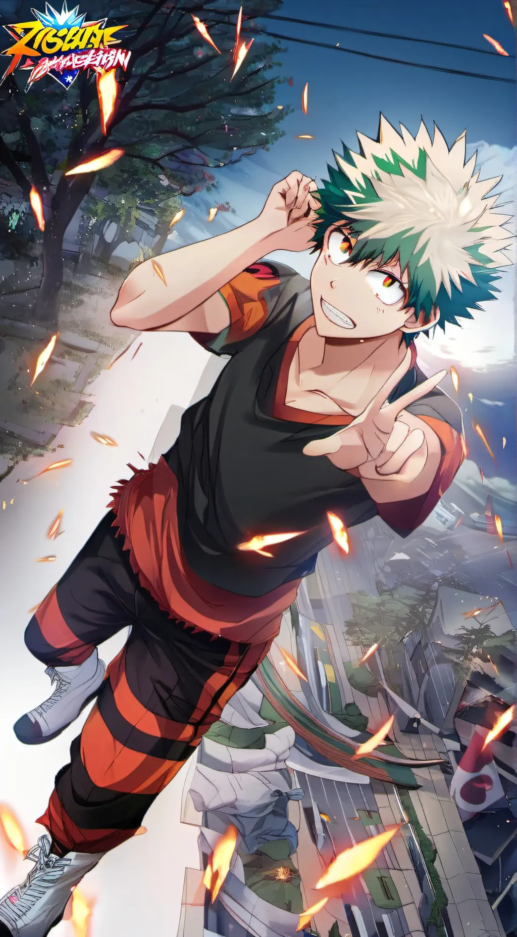 ai character: bakugou background