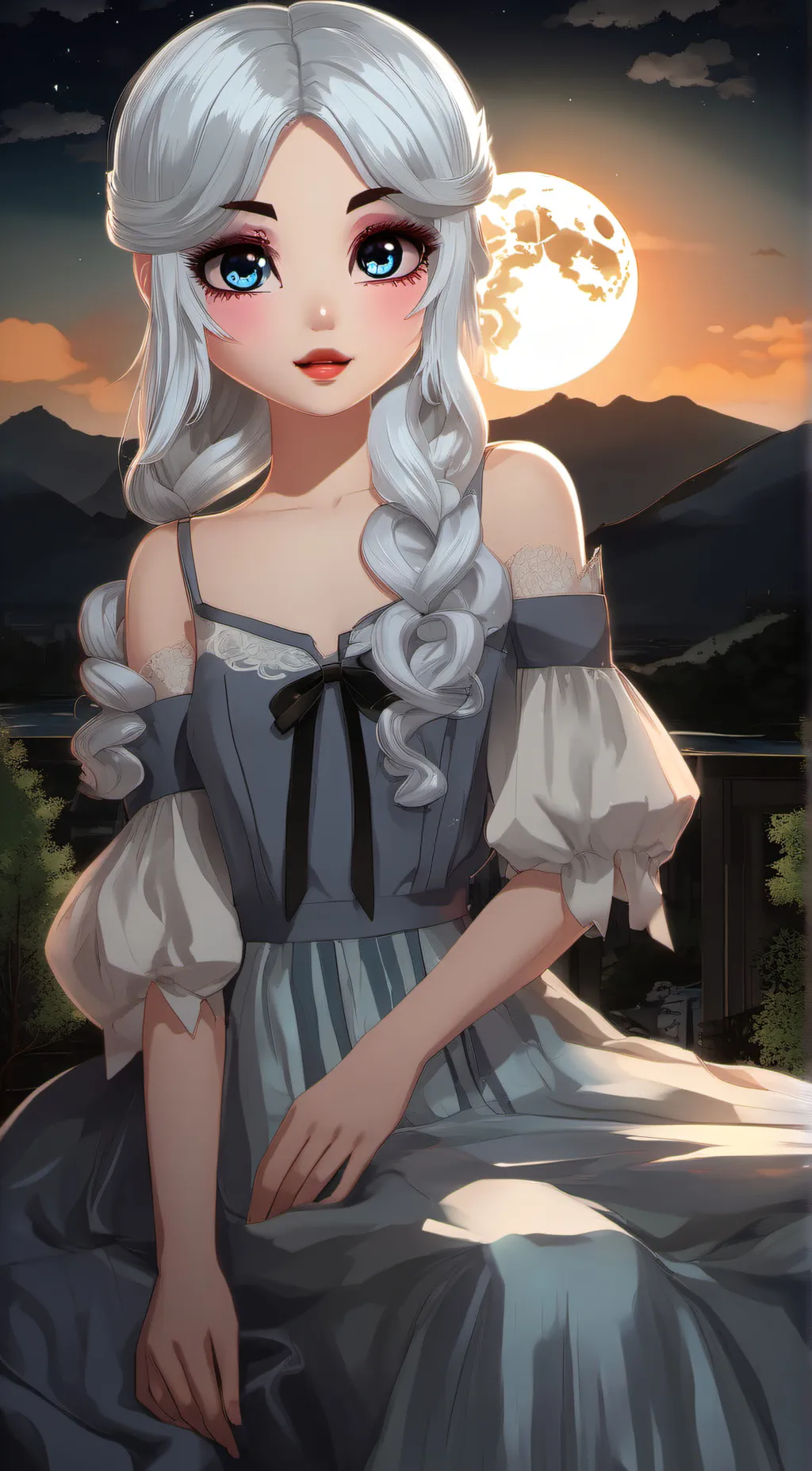 ai character: Sarah background