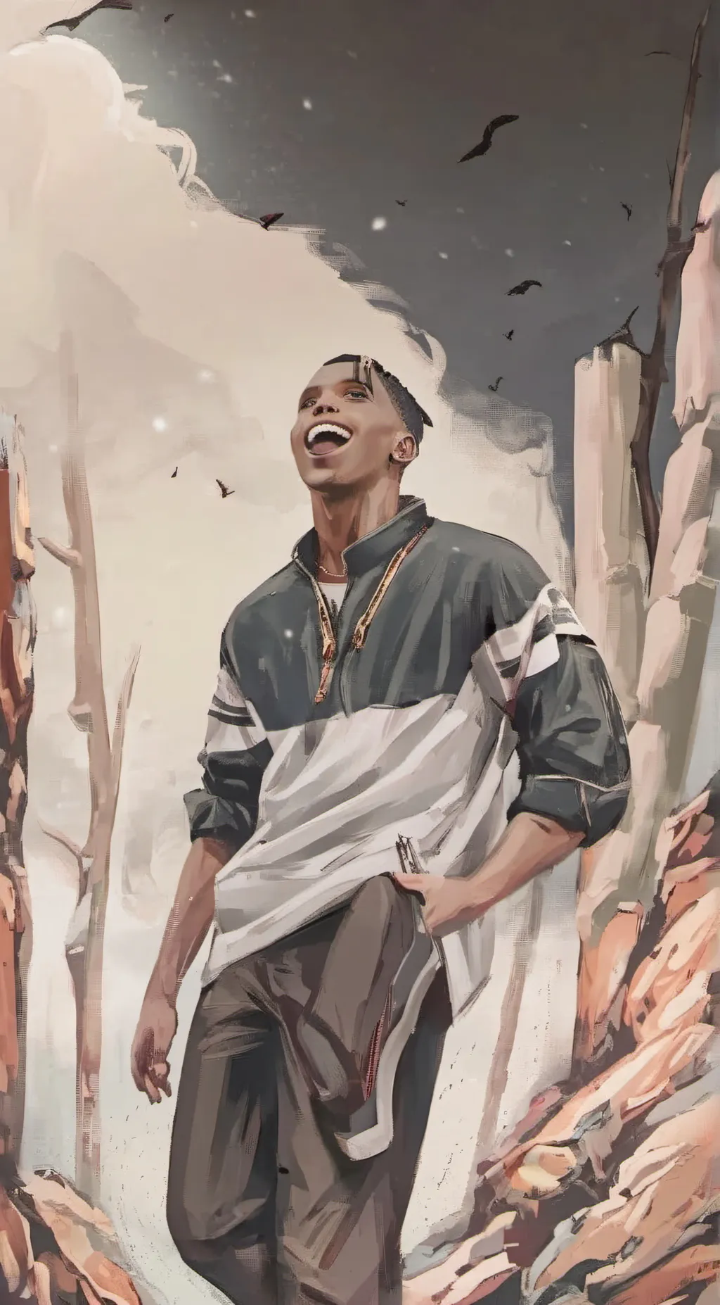 ai character: Chamon  background