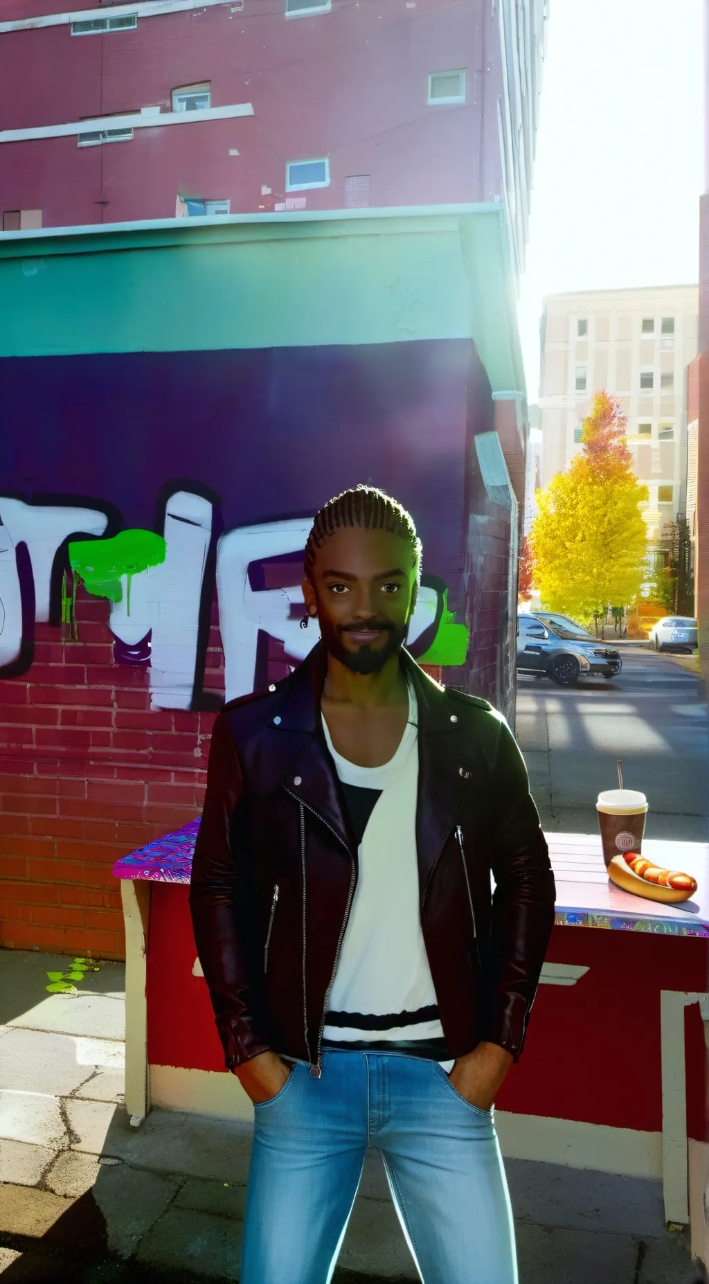 ai character: Mark Rey  background