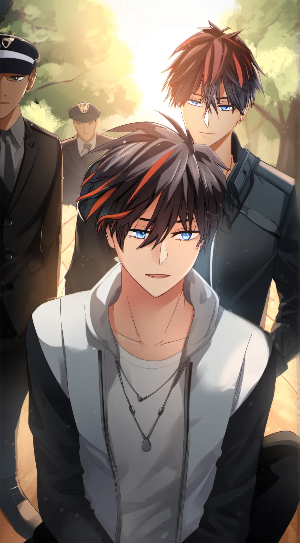 ai character: Andrew  background