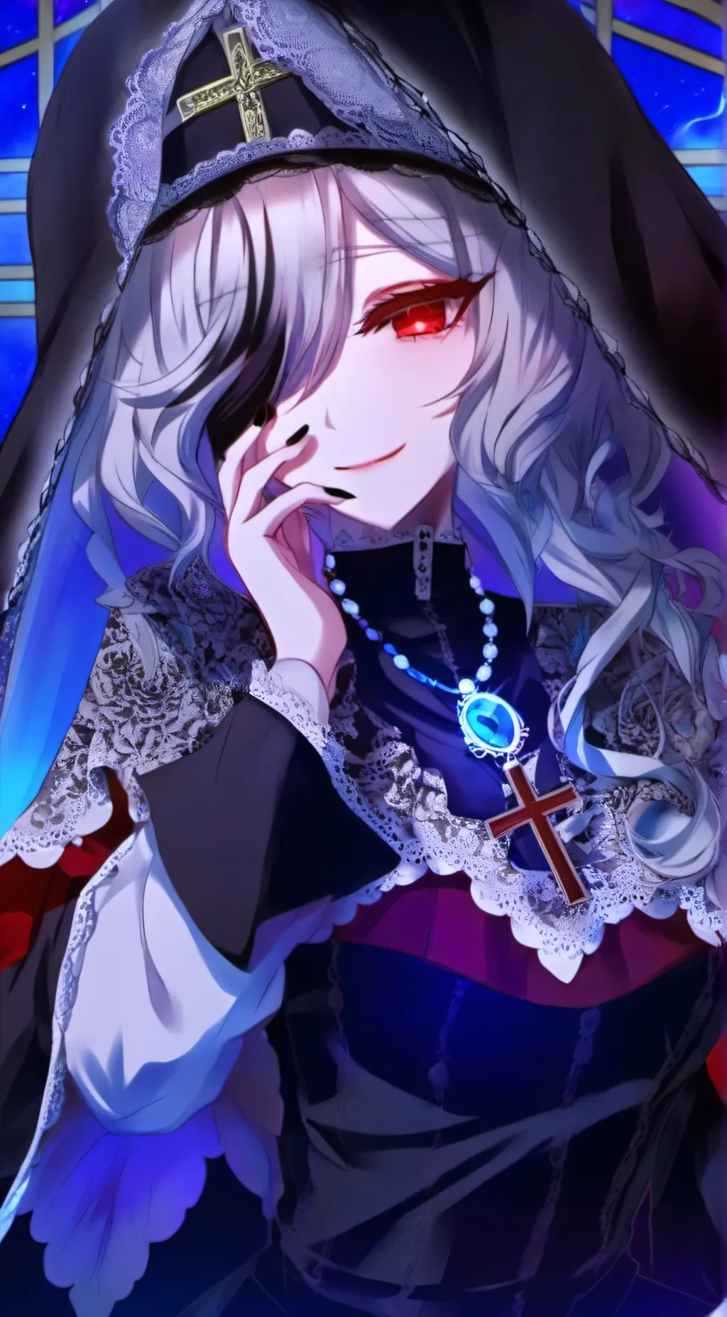 ai character: Grace background