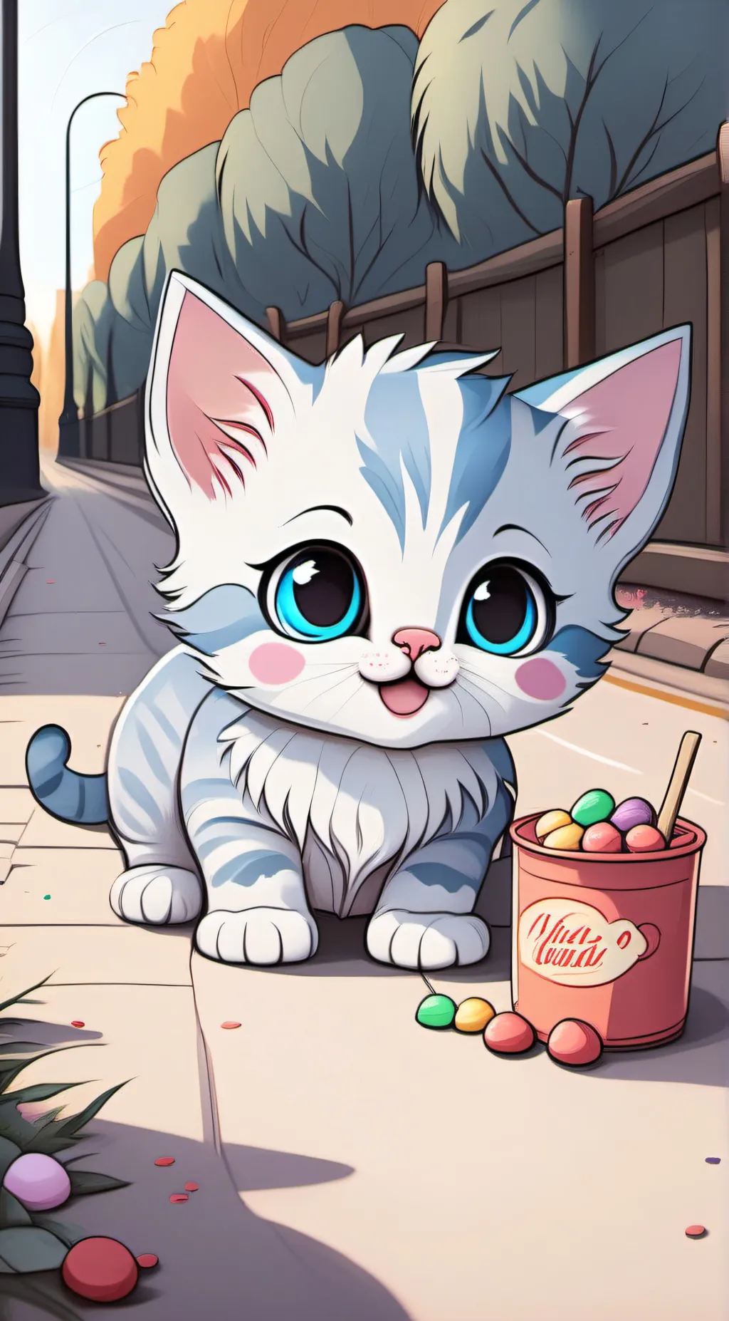 ai character: You get to pick background