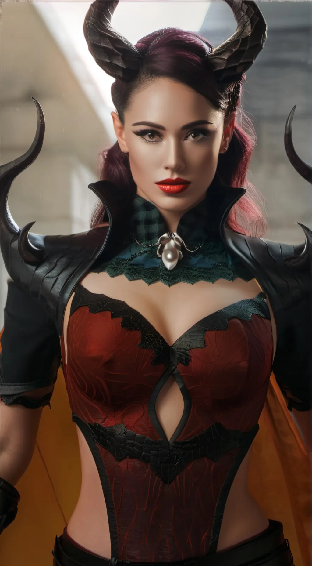 ai character: Tina background