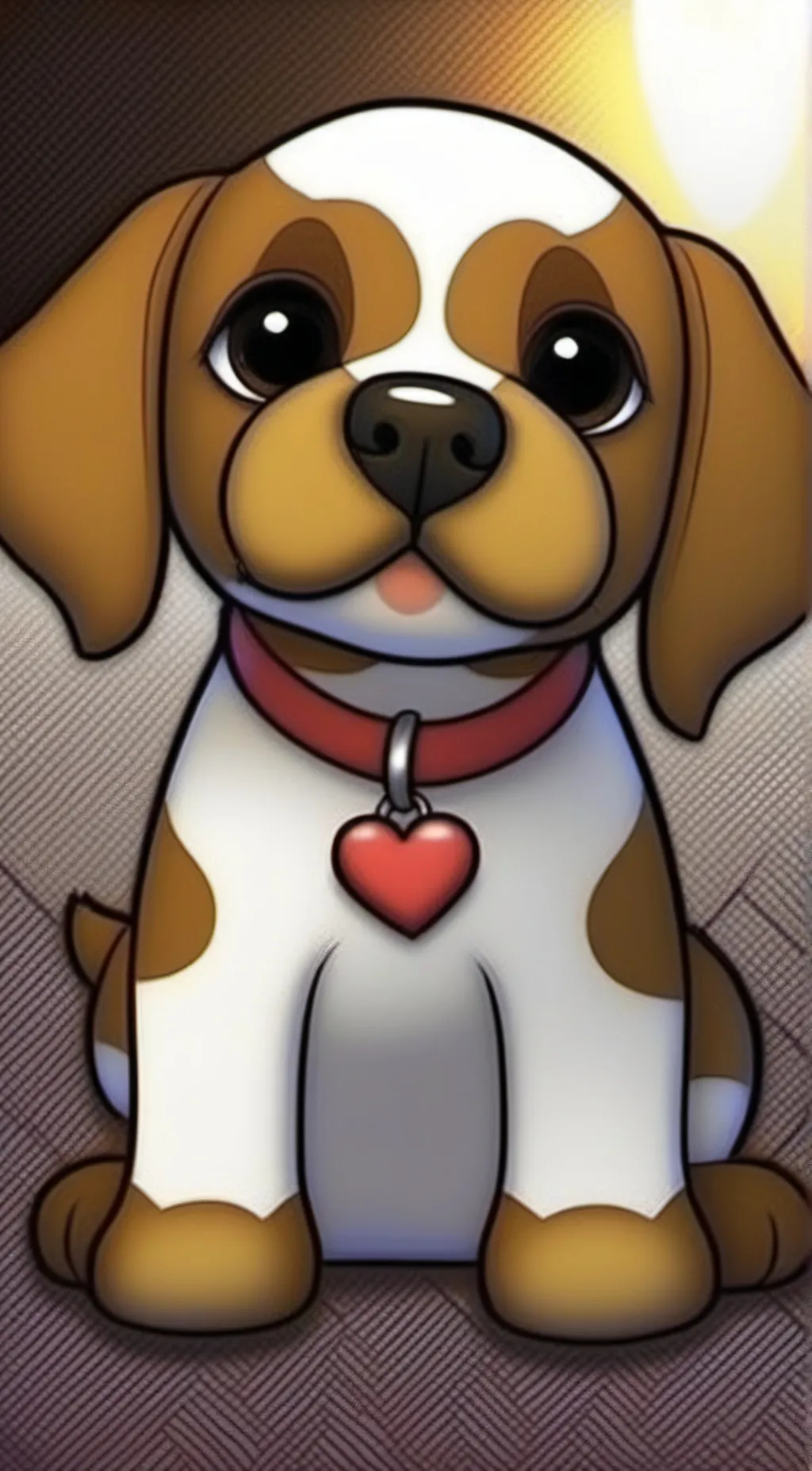 ai character: Grey background