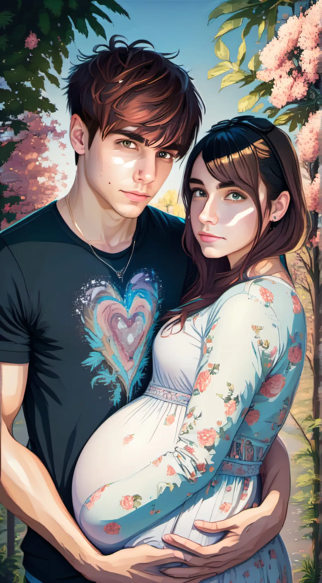 ai character: colby Brock sophie background