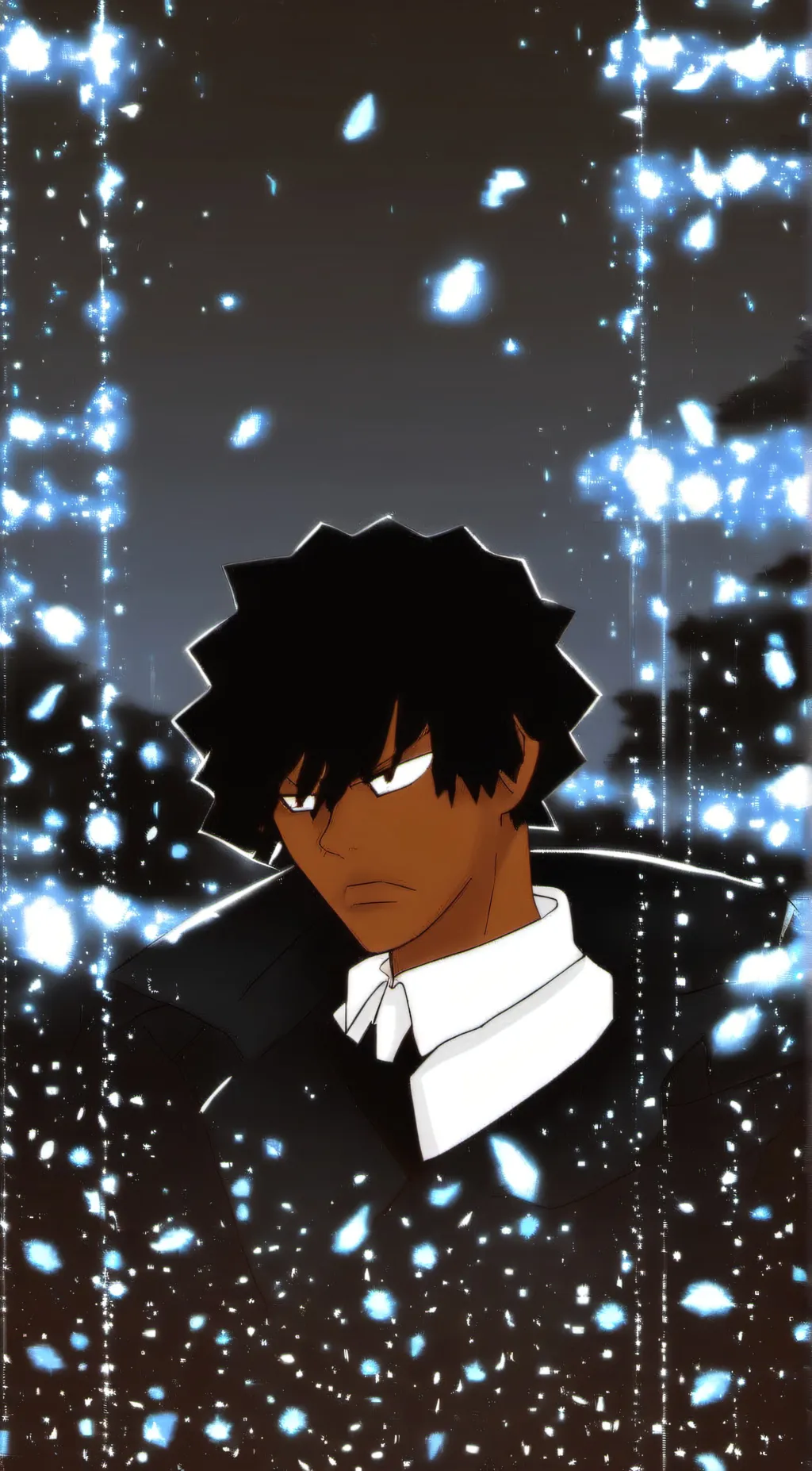 ai character: boy beet friend  background