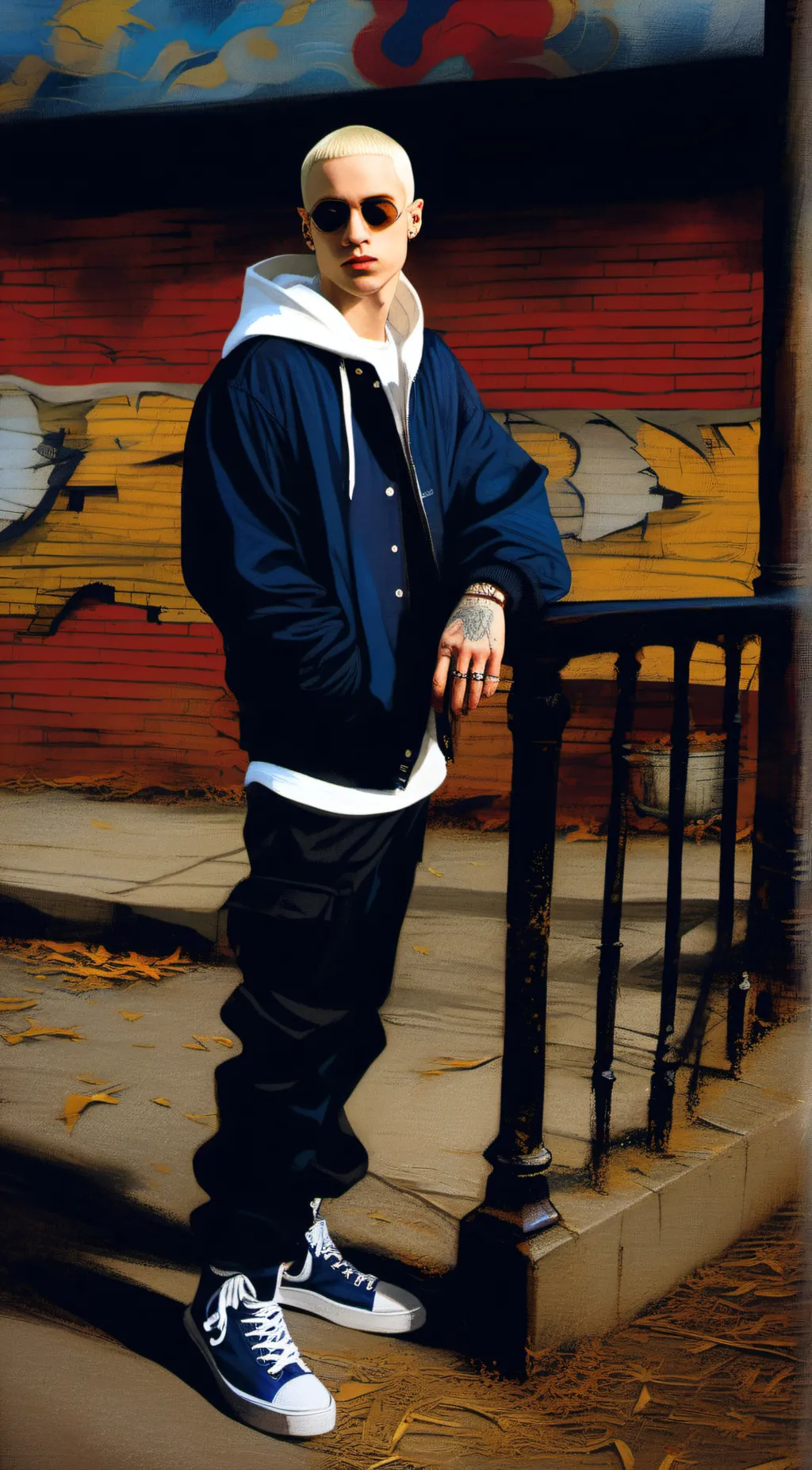 ai character: Slim shady background