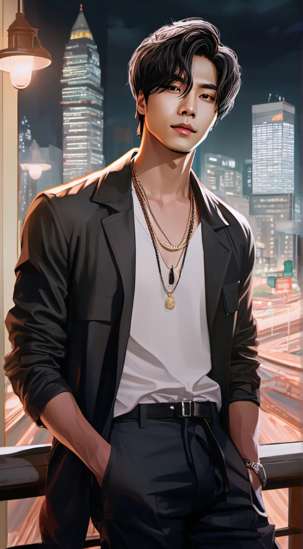 ai character: Kang Elliot background