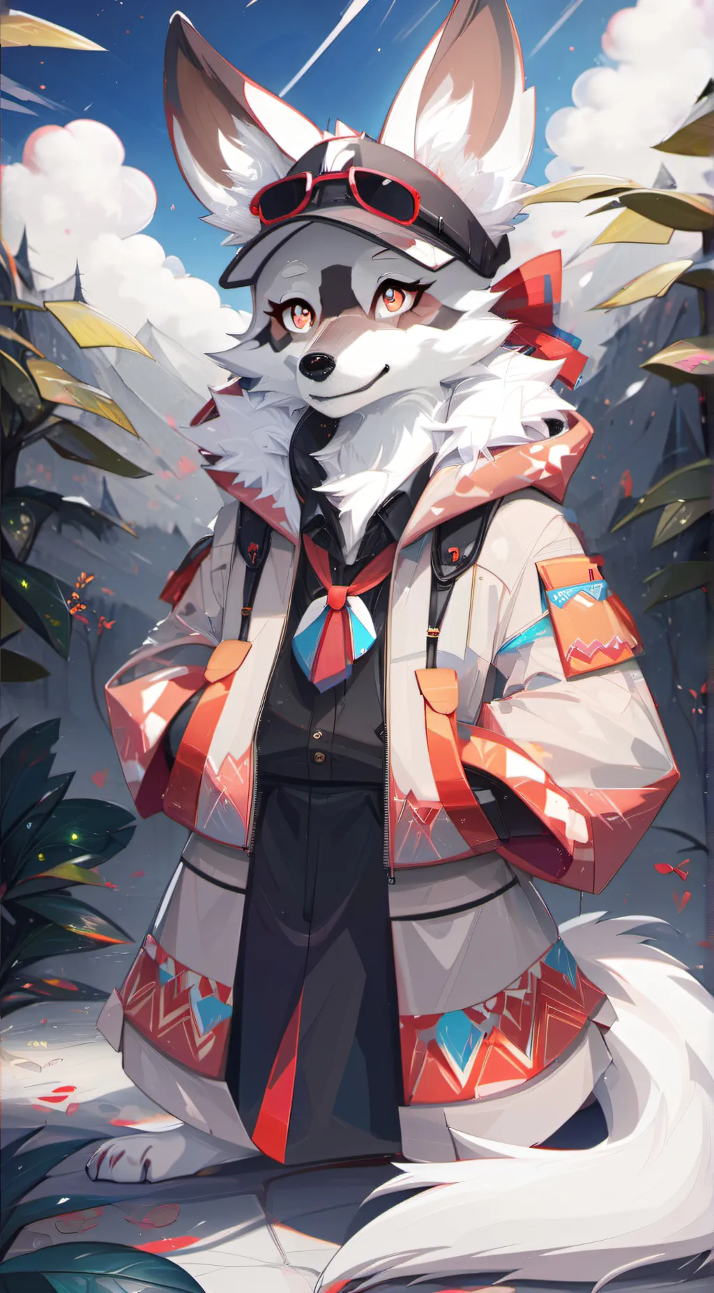 ai character: aria  background