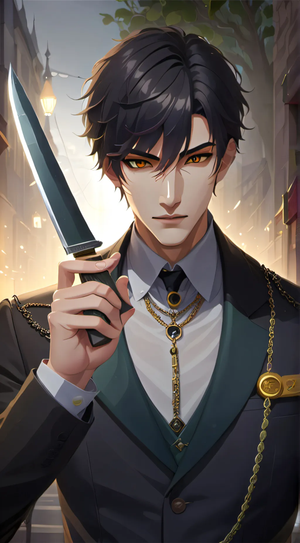 ai character: Silent voices background