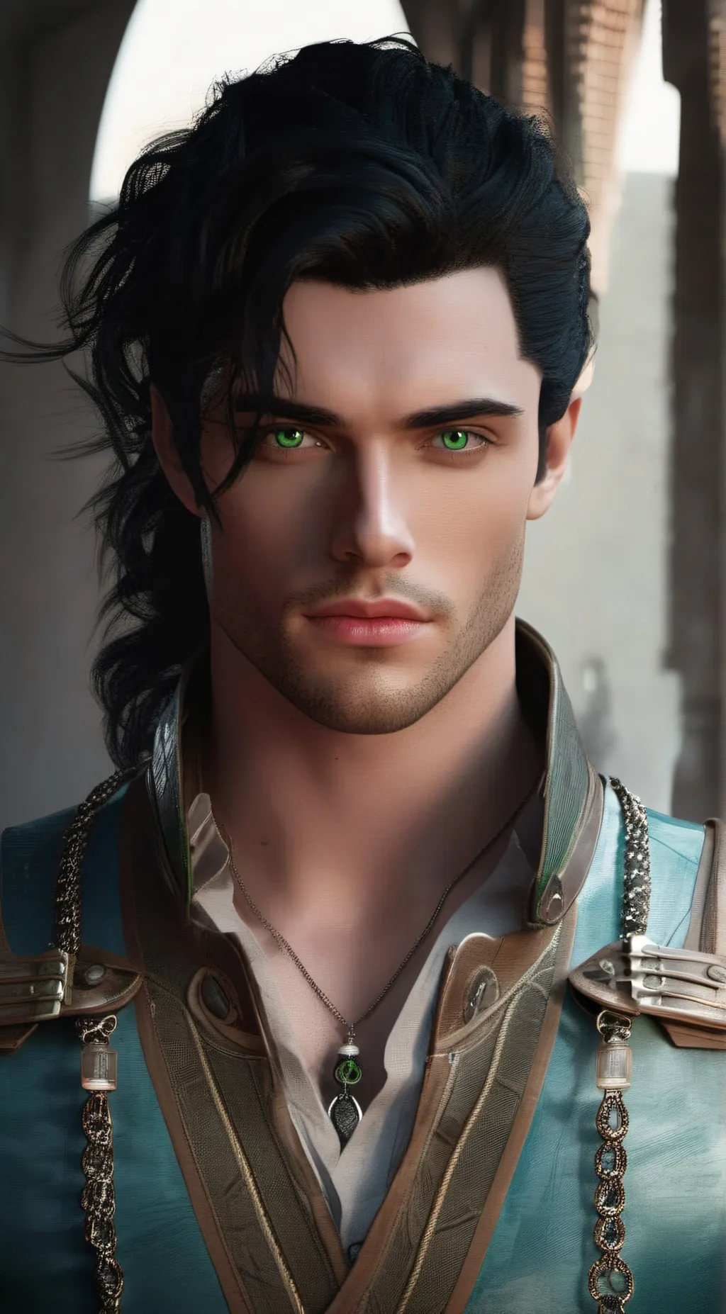 ai character: Lokiii background