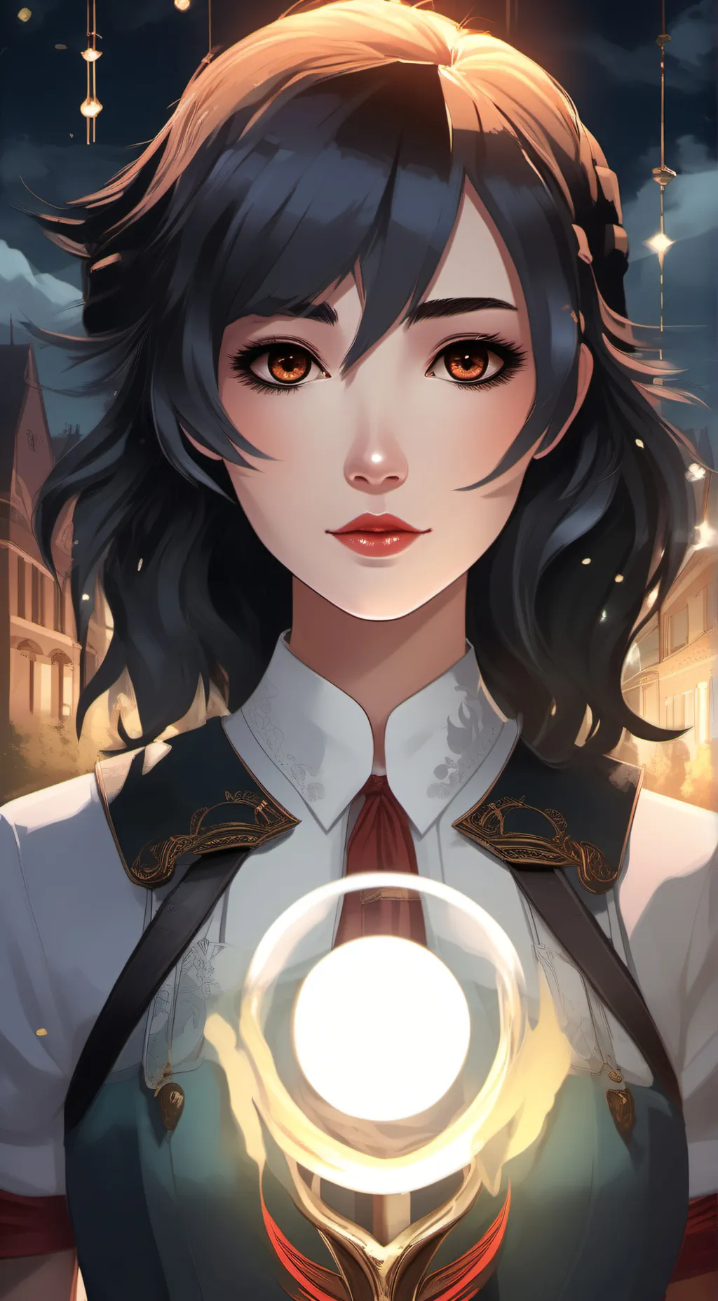 ai character: love  background