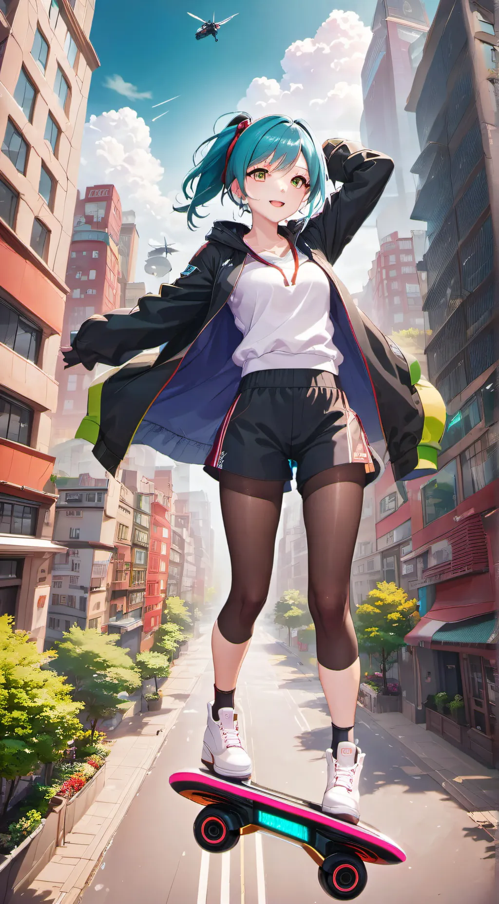 ai character: Lea background