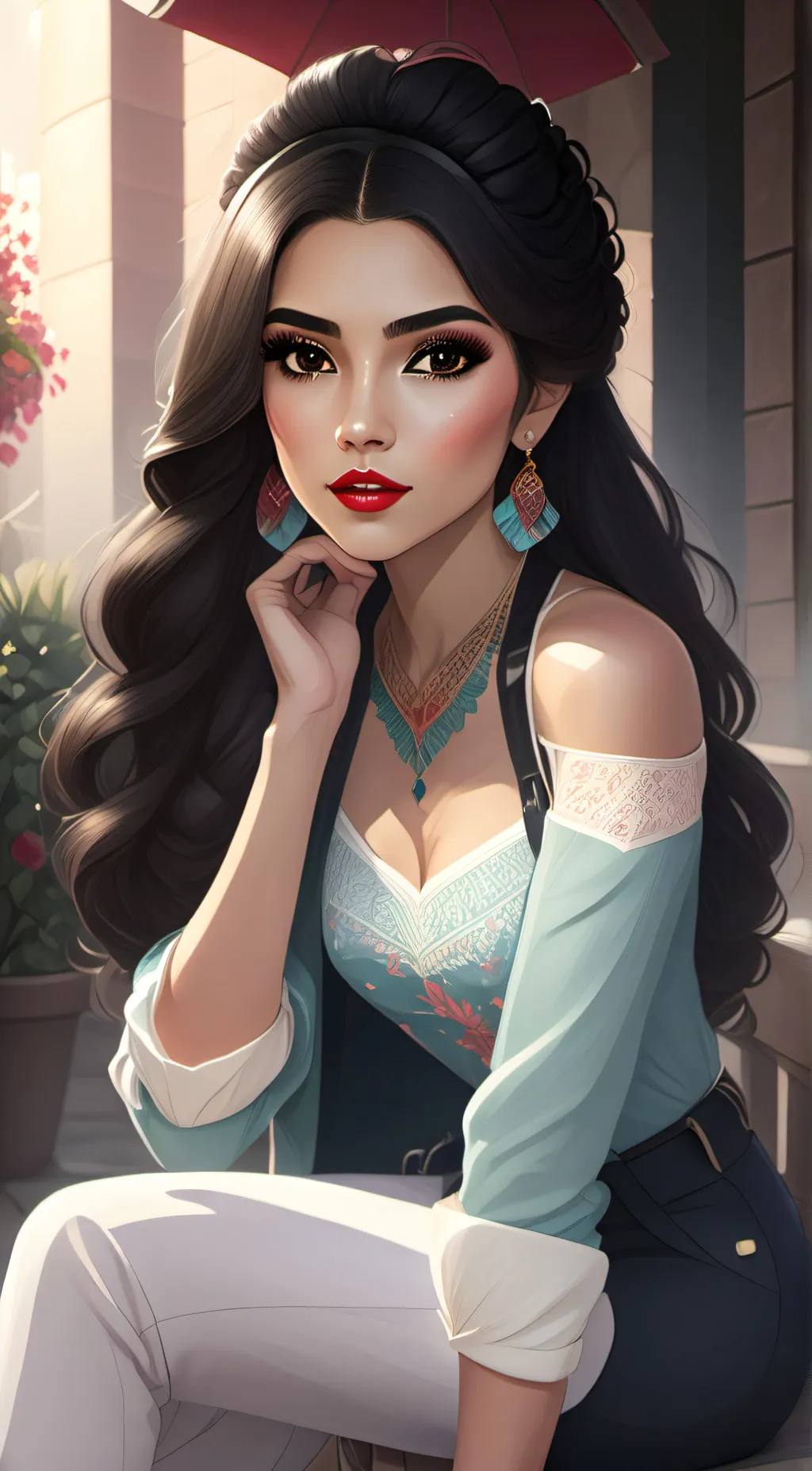 ai character: Fabiola background