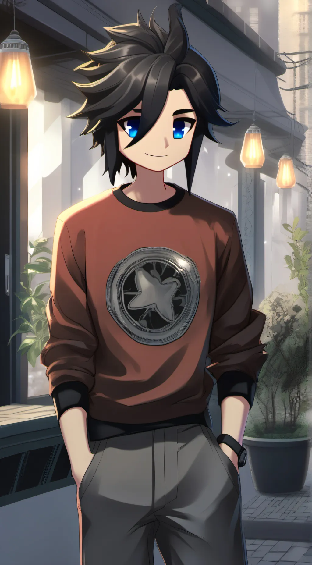 ai character: Roger background