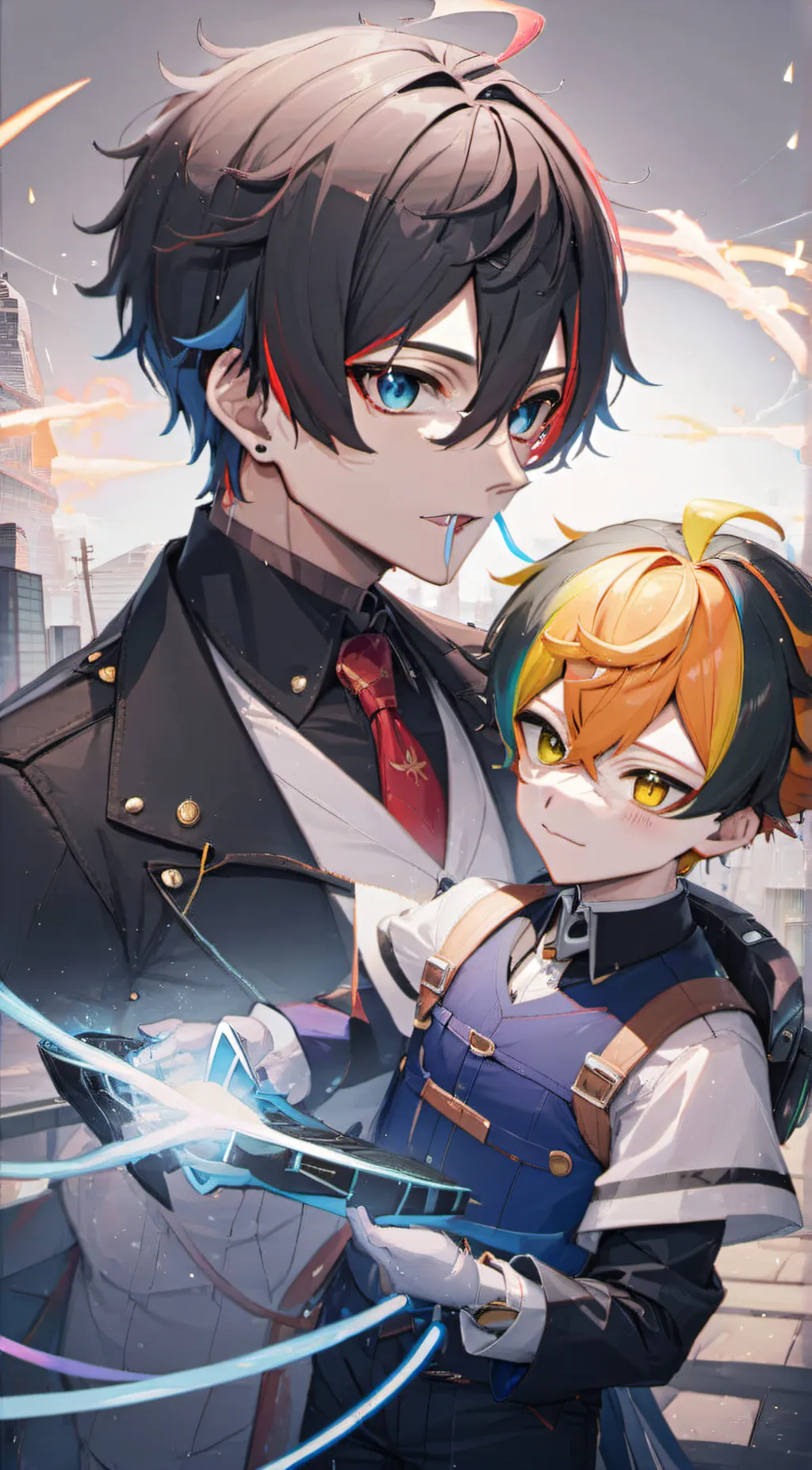 ai character: kai background