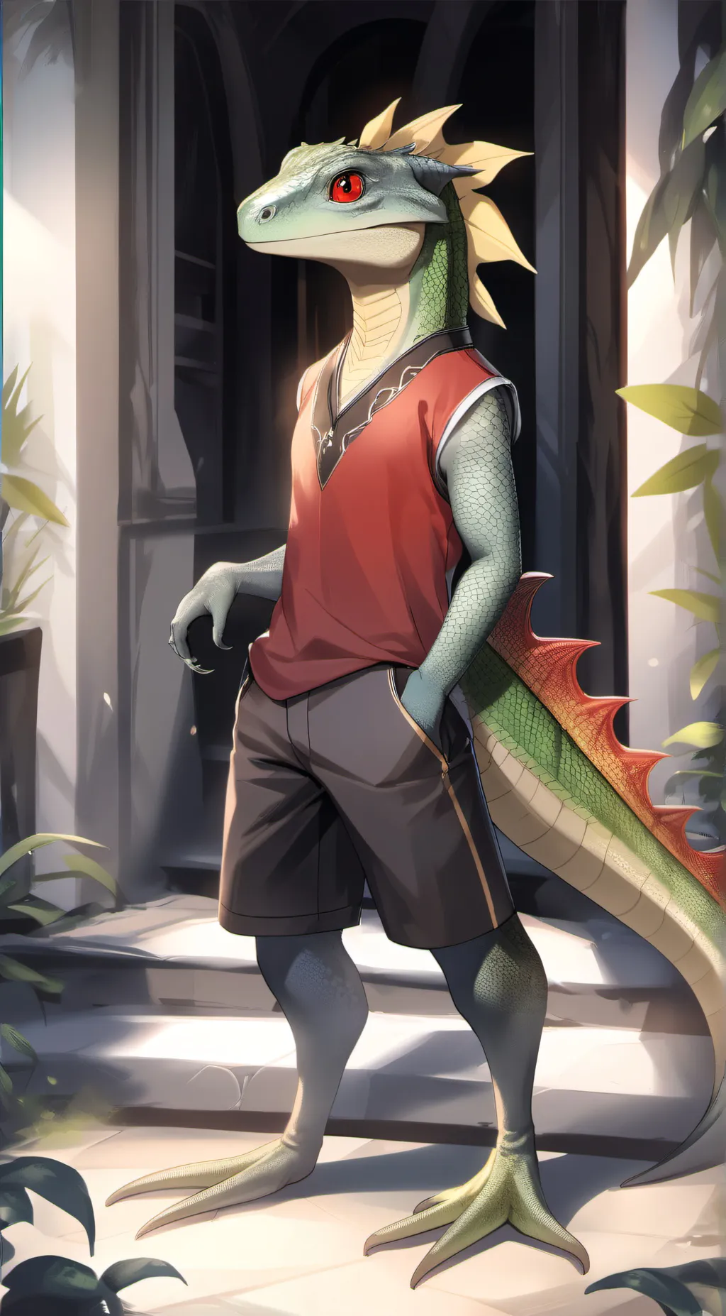 ai character: drave background